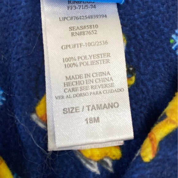 18M Winter Mickey Mouse PJs - Picture 7 of 7